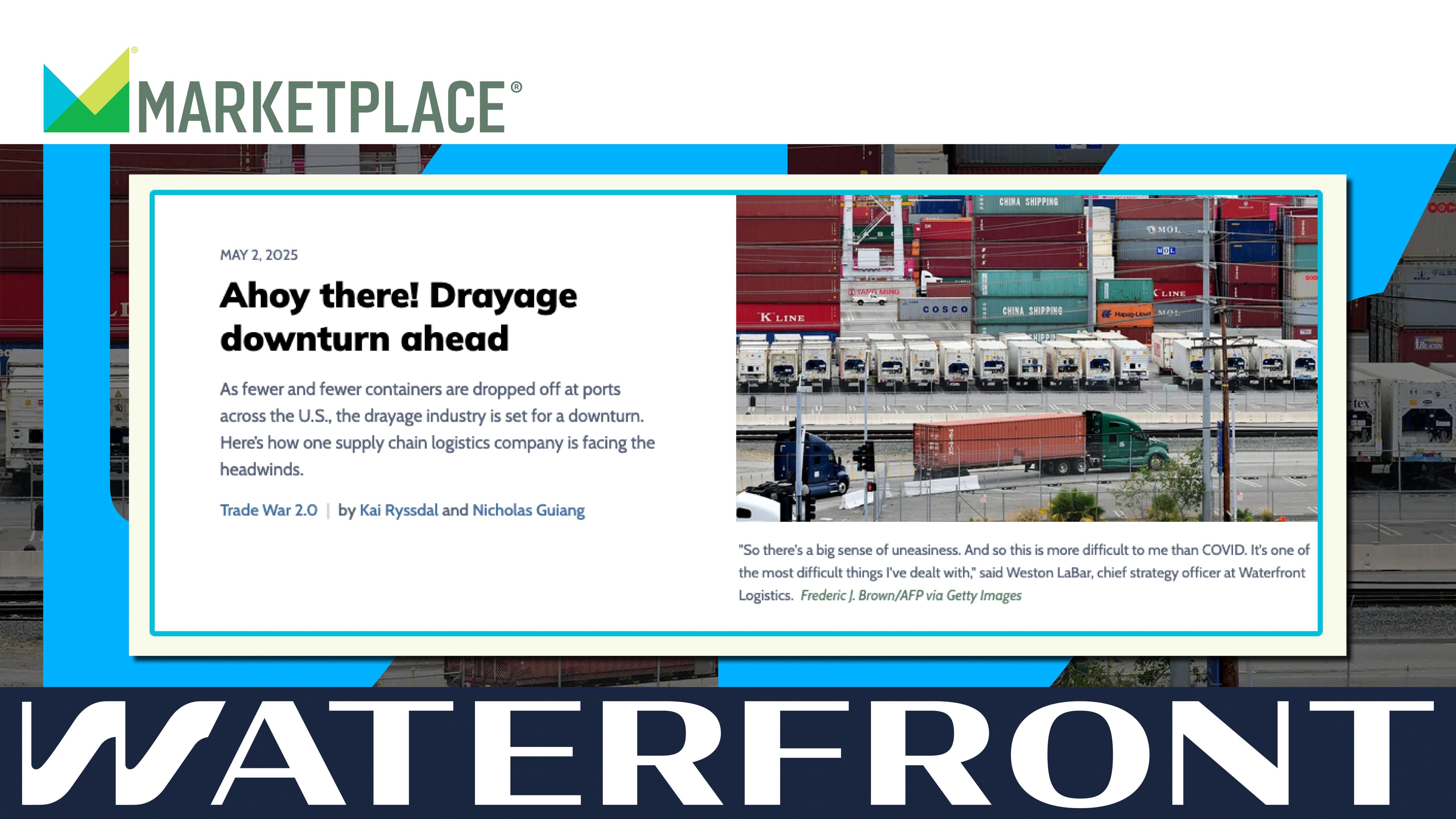 Marketplace - Kai Ryssdal - Weston LaBar